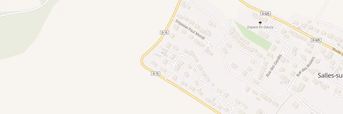 Plan du 9 Rue Francois Cazal à Salles-sur-l’Hers