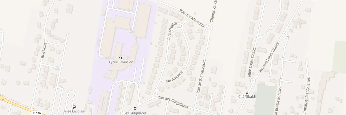 Plan du 10 Rue Ampere à Porcheville