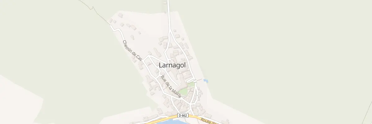 Plan du 125 Rue du Château à Larnagol