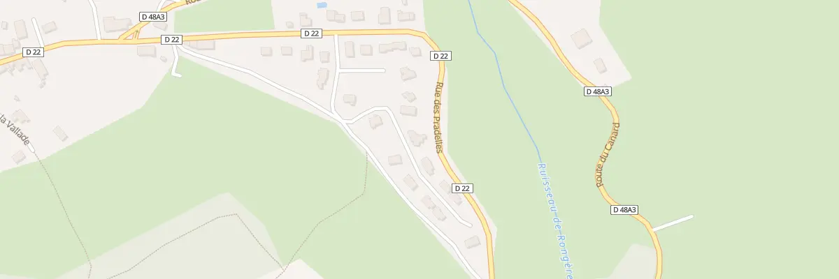 Plan du 22 Lot du Pre Montet à La Celle-Dunoise