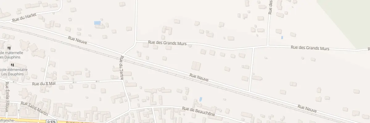 Plan du 35B Rue Neuve à Villefranche-sur-Cher