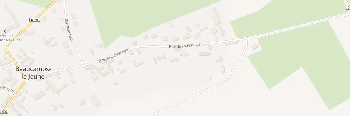 Plan du 17 Rue de Lafresnoye à Beaucamps-le-Jeune