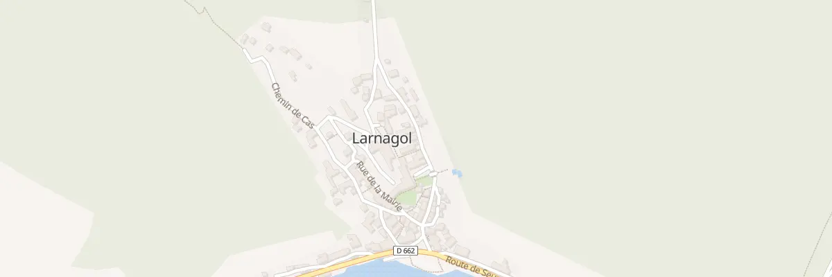 Plan du 11 Le Bourg à Larnagol