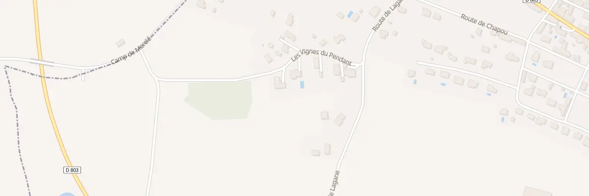 Plan du 5413 Les Vignes du Pendant à Puybrun