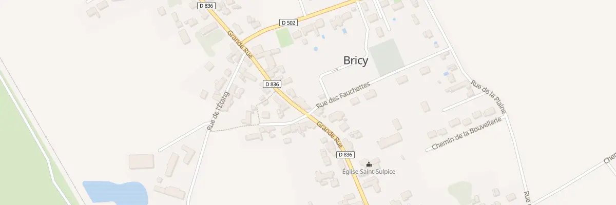 Plan du 239 Gr Grande Rue à Bricy