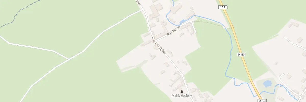 Plan du 18 Rue de l’Eglise à Sully
