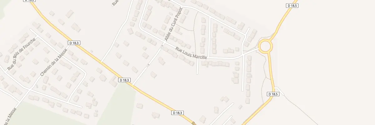 Plan du 80 Rue Louis Marcille à Auneau-Bleury-Saint-Symphorien
