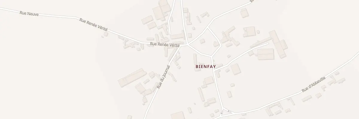 Plan du 1 Rue du Journal Bienfay à Moyenneville