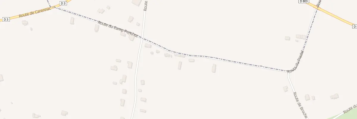 Plan du 5054 Pradel à Tauriac