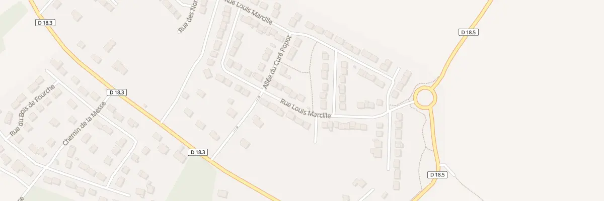 Plan du 39 Rue Louis Marcille à Auneau-Bleury-Saint-Symphorien