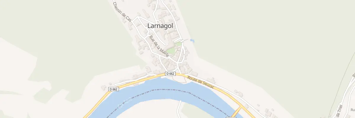 Plan du 5 Rue du Château à Larnagol