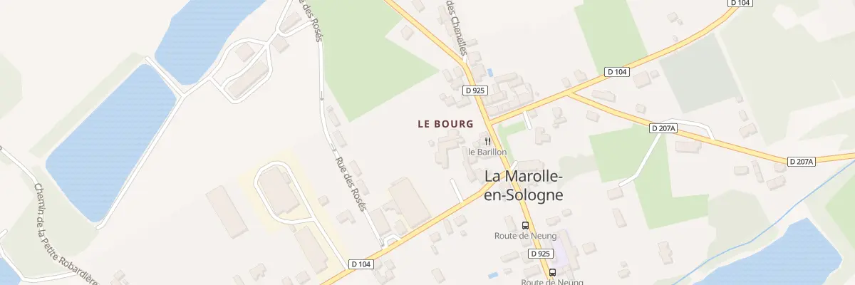 Plan du 6 Rue de Beaugency à La Marolle-en-Sologne