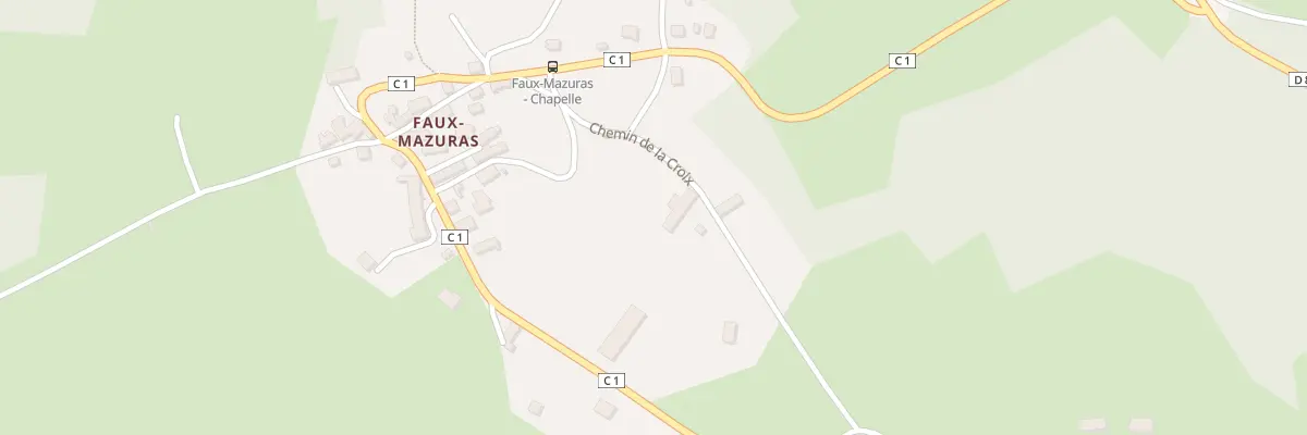 Plan du 5 Che de la Croix à Faux-Mazuras