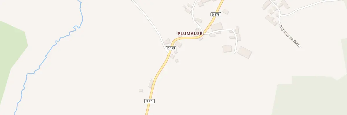 Plan du 5079 Plumauzel à Saint-Salvadour