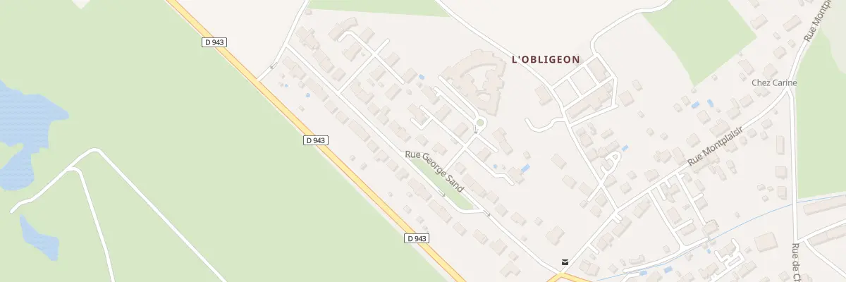 Plan du 17 Rue George Sand à Étrechet