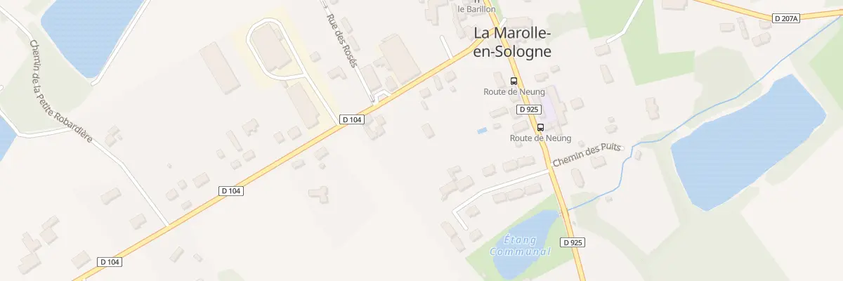 Plan du 10 Rue de la Grotte à La Marolle-en-Sologne