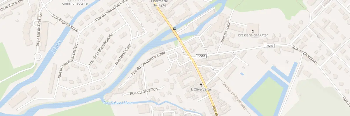 Plan du 10 Rue de la Libération à Gisors