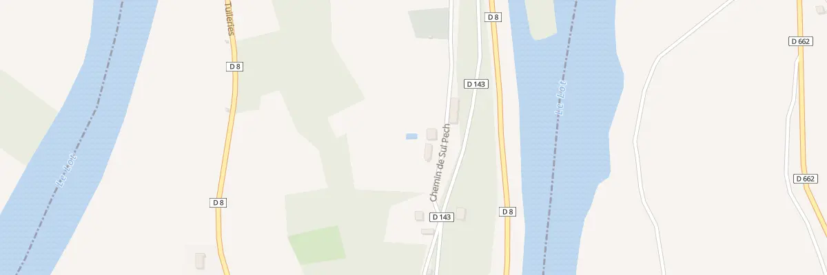 Plan du 5163 Sul Pech à Calvignac