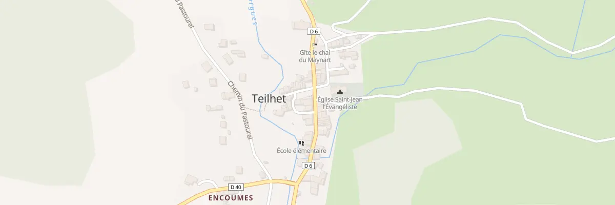 Plan du 19 Teilhet Village à Teilhet