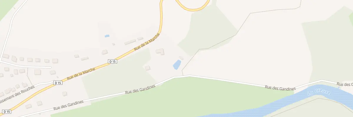Plan du 10 Rue des Gandines à La Celle-Dunoise