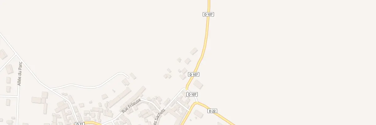 Plan du 21 Rue des Sachets à Moutiers-en-Beauce