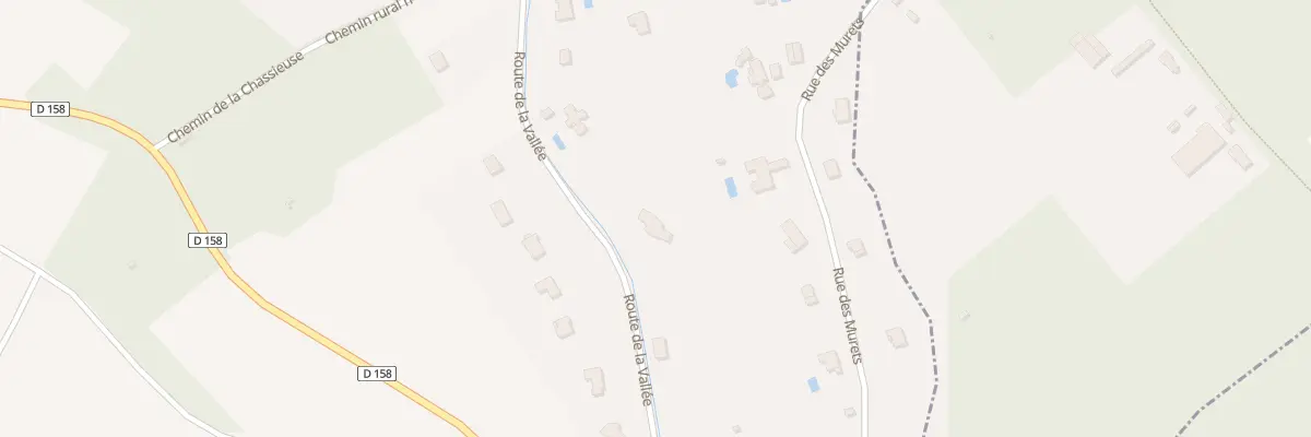 Plan du 14 Rte de la Vallée à Goussonville