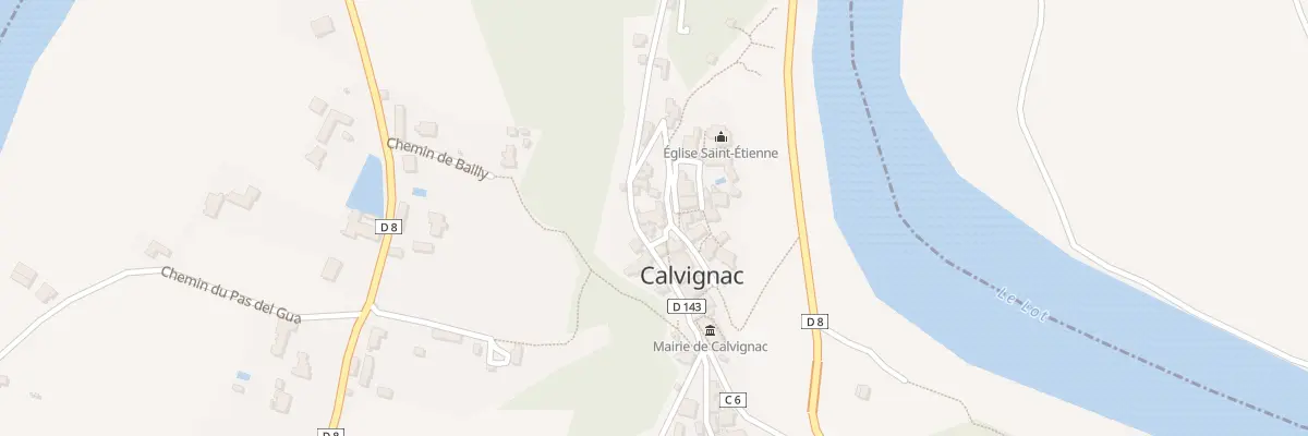 Plan du 47 Calvignac à Calvignac