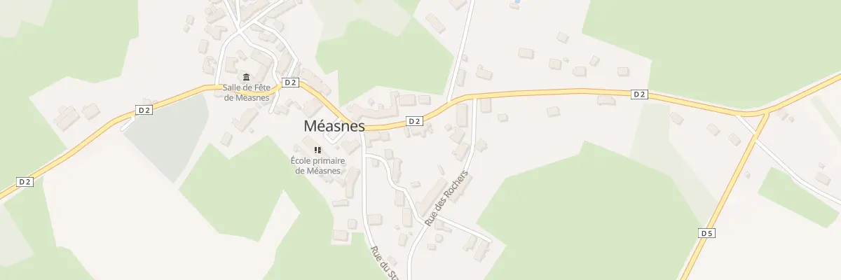 Plan du 21 Rue du Berry à Méasnes