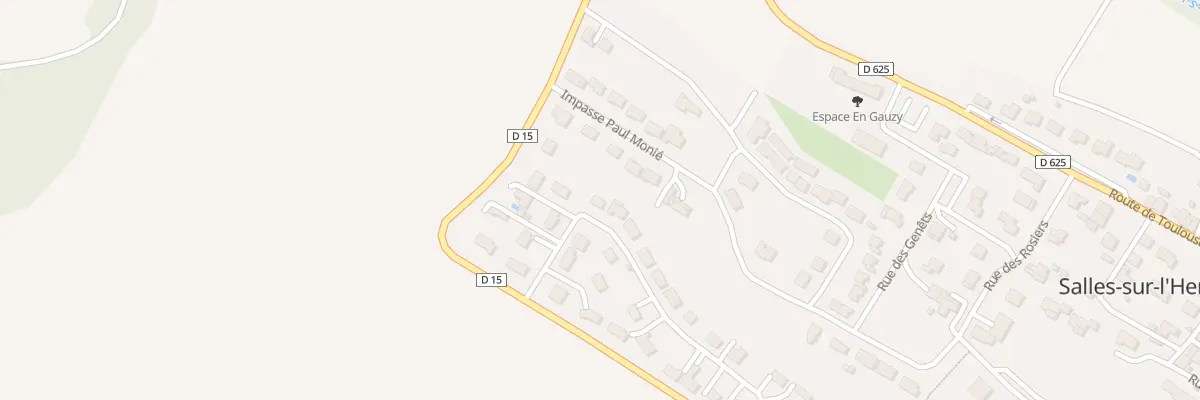 Plan du 21 Rue Francois Cazal à Salles-sur-l’Hers