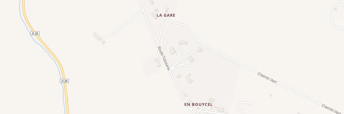 Plan du 30 Rte Tolosane à Loubens-Lauragais
