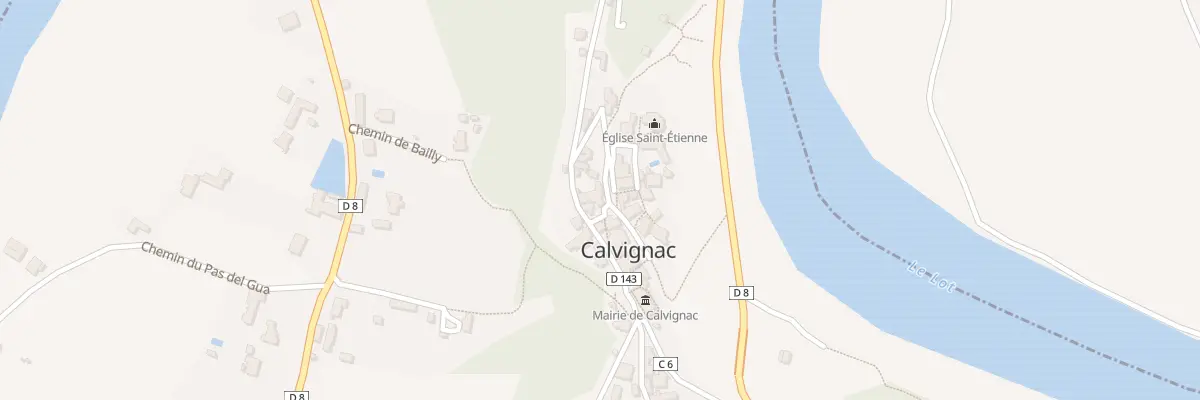 Plan du 5046 Calvignac à Calvignac
