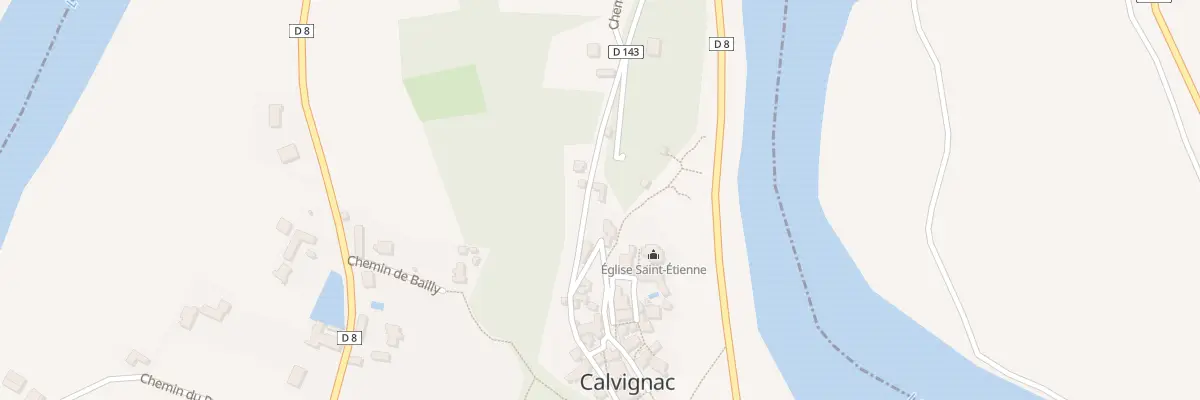 Plan du 6167 Sul Pech à Calvignac