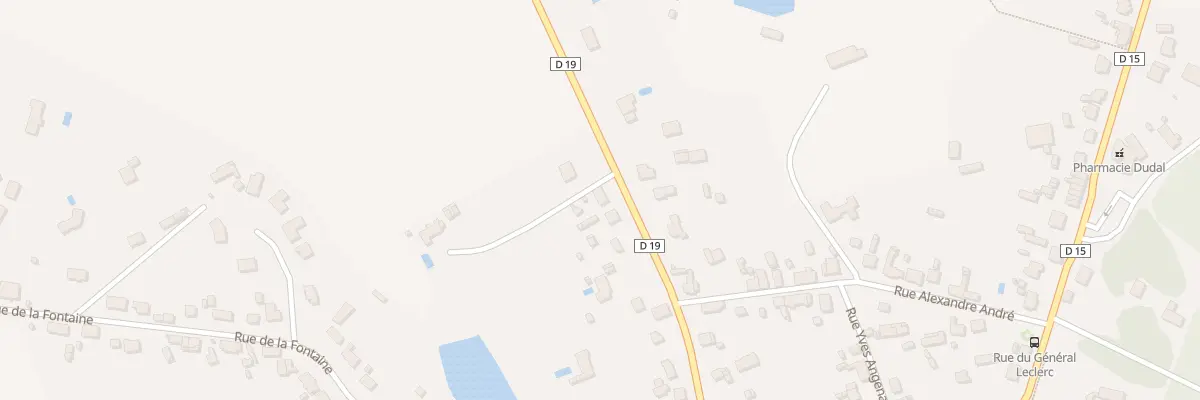 Plan du 453 Rue Gérard de Fontenay à Ligny-le-Ribault