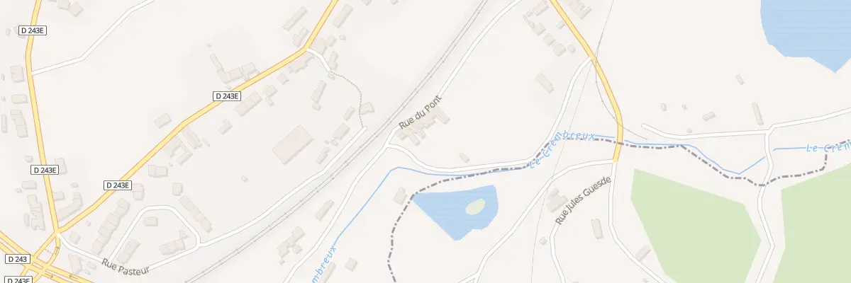 Plan du 7 Rue du Pont à Ferques