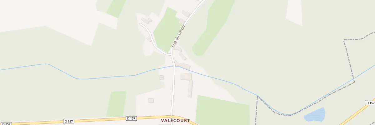 Plan du 1 Rue du Lavoir à Montjavoult