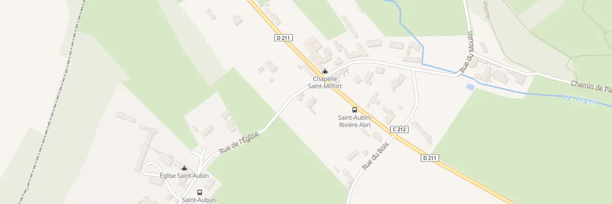 Plan du 226 Rue de la Vallée à Saint-Aubin-Rivière