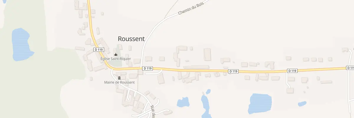Plan du 34 Rue de la Vallée de l’Authie à Roussent