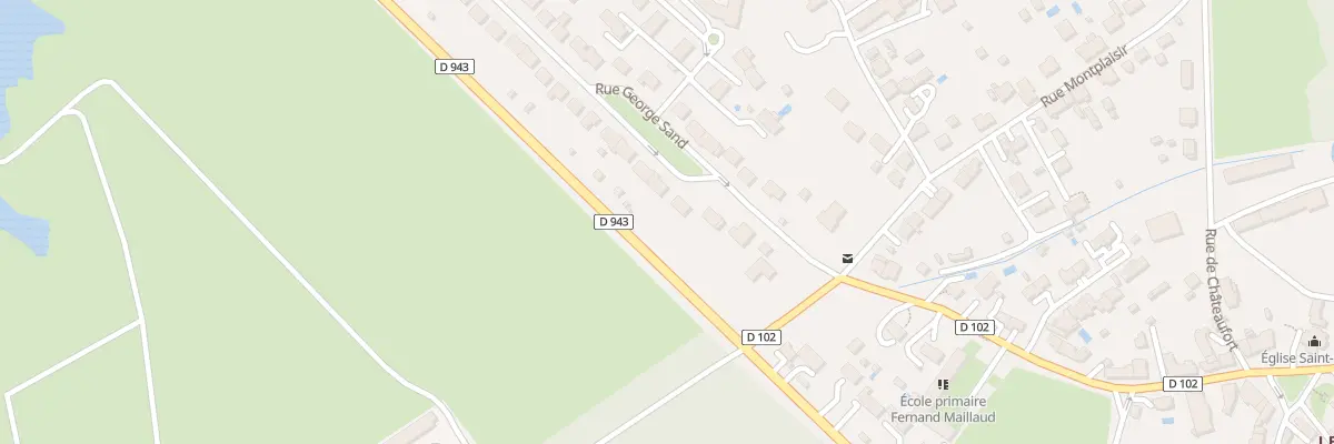 Plan du 6 Rue George Sand à Étrechet