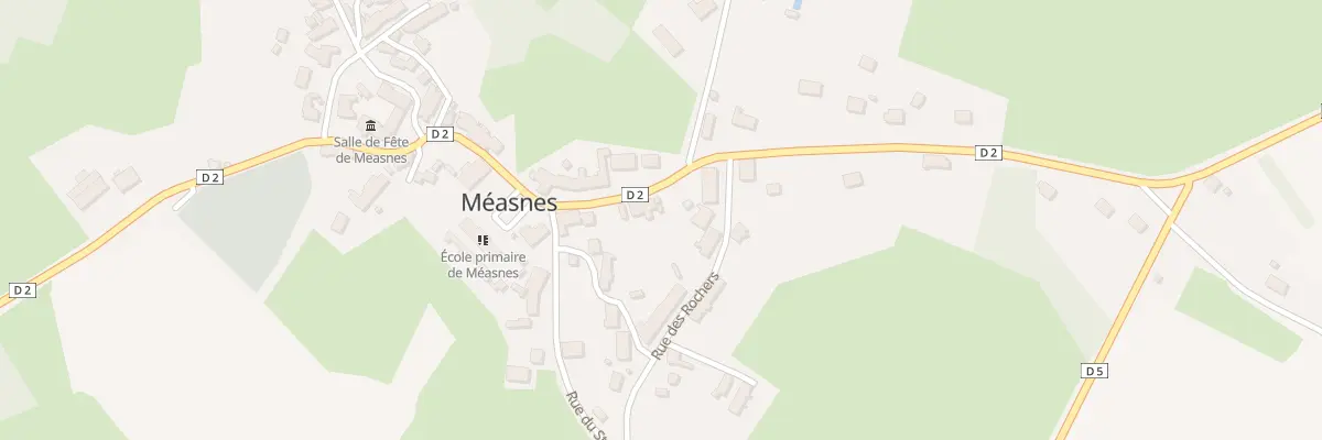 Plan du 19 Rue du Berry à Méasnes