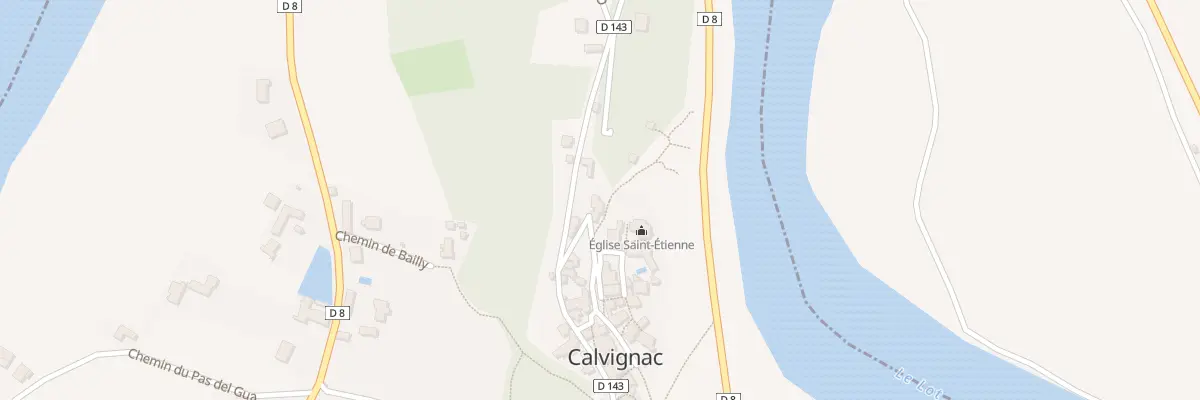 Plan du 5031 Calvignac à Calvignac