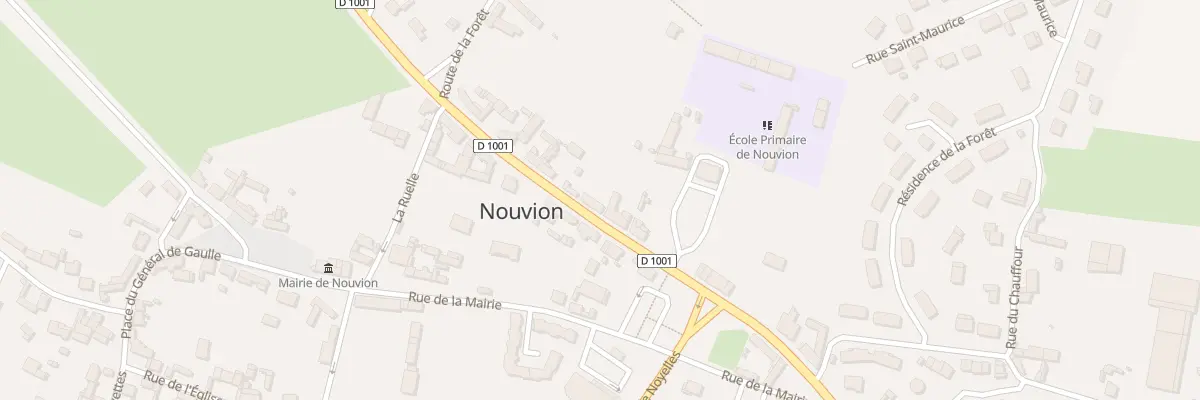 Plan du 84 Rte Nationale à Nouvion