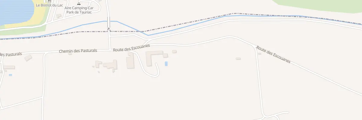 Plan du 5340 Les Escouanes à Prudhomat
