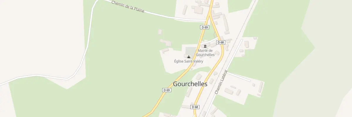 Plan du 2B Rue de l’Eglise à Gourchelles