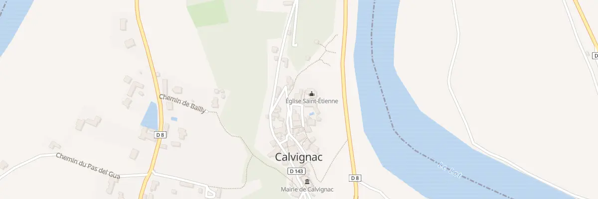 Plan du 32 Calvignac à Calvignac