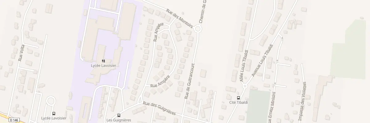Plan du 41 Rue Ampere à Porcheville