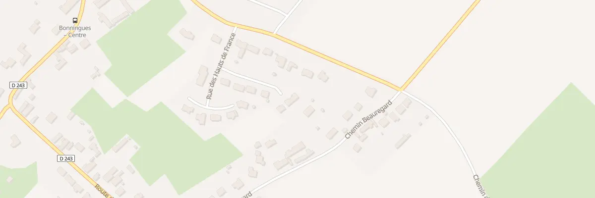Plan du 15 Rue des Hauts-de-France à Bonningues-lès-Calais