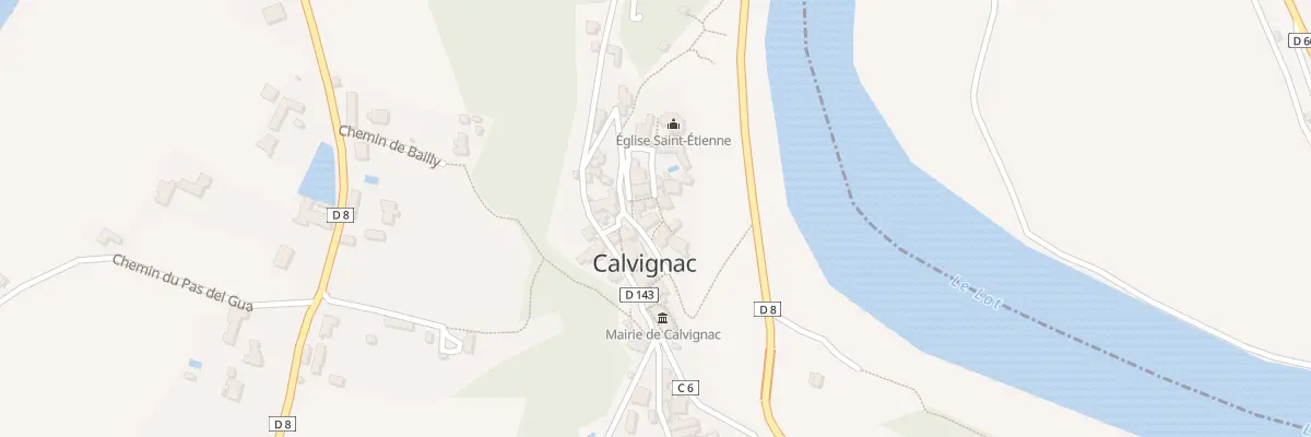 Plan du 41 Calvignac à Calvignac