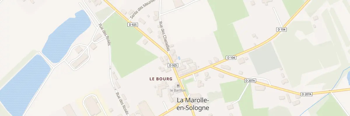 Plan du 5 Rue de Beaugency à La Marolle-en-Sologne