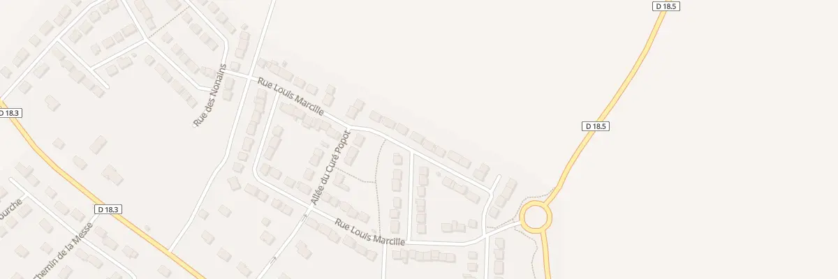 Plan du 22 Rue Louis Marcille à Auneau-Bleury-Saint-Symphorien