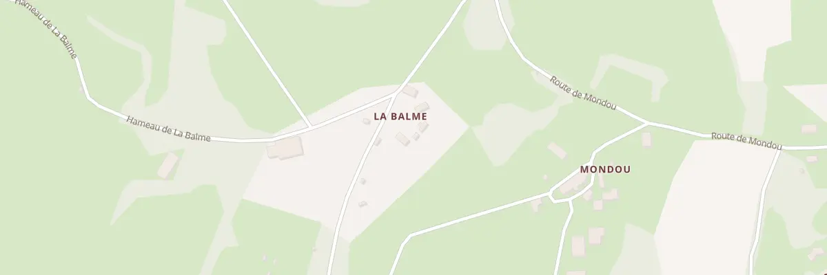Plan du 886F La Balme à Issendolus